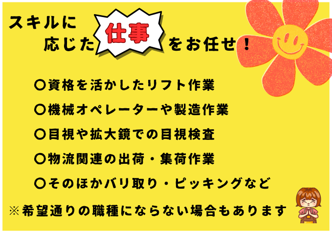 【岡崎市】時給1,600円～ 物流工場でのカウンターリフト作業